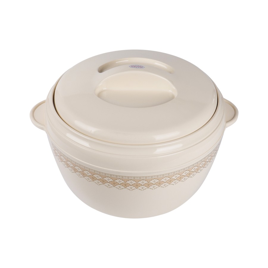 Generic Karishma Stainless Steel Insulated Casserole Hotpot 10L - Beige