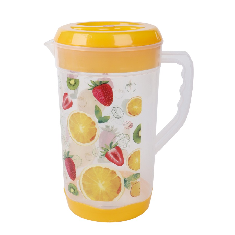 NAKODA Plastic Water Jug 2500ml - Yellow