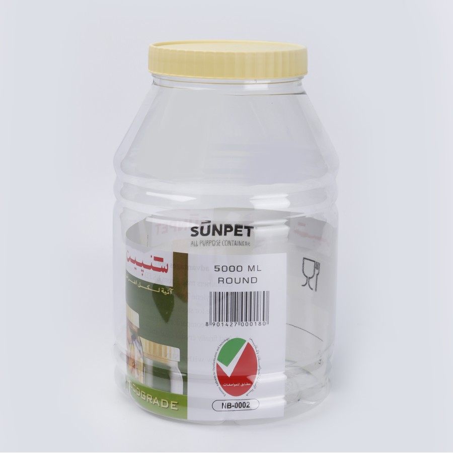  SUNPET Round Jar 5000ml