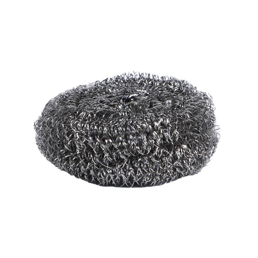 Generic 6pc Stainless Steel Steel Wool Scourer Set - Silver