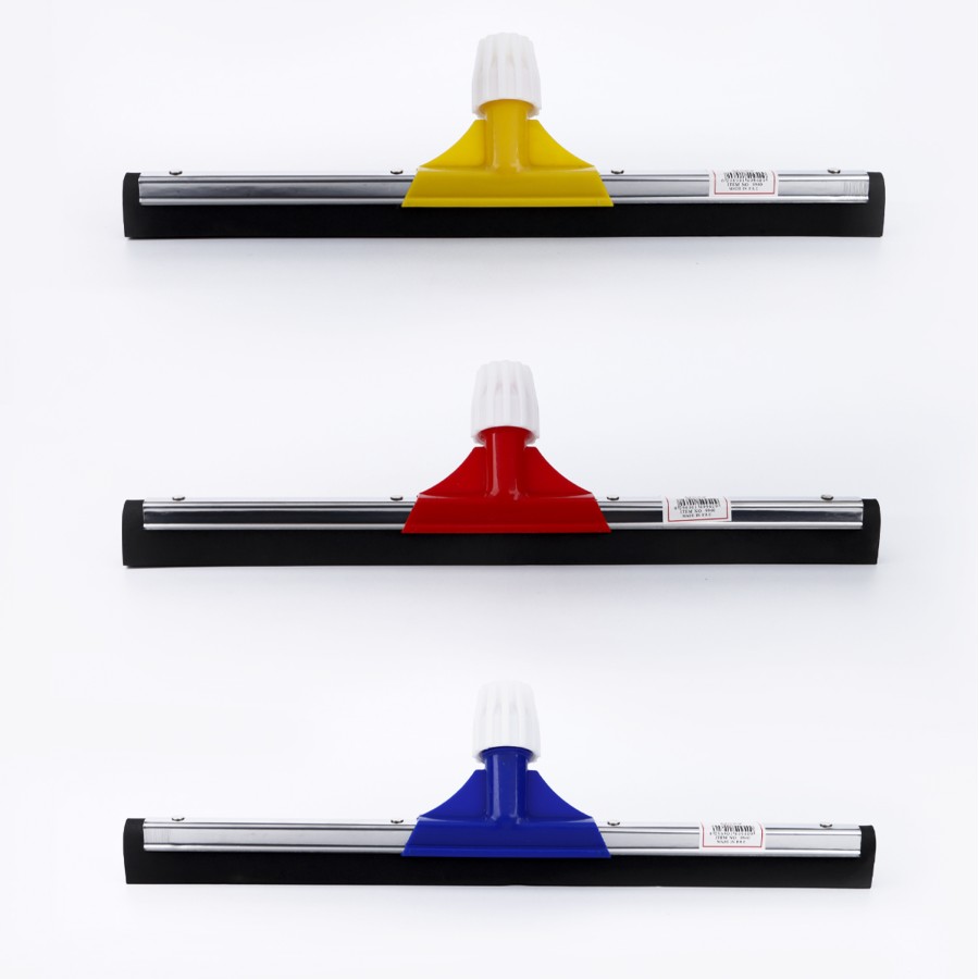 Oaxy Steel Floor Wiper Squeege 45cm - 3 Color Pack