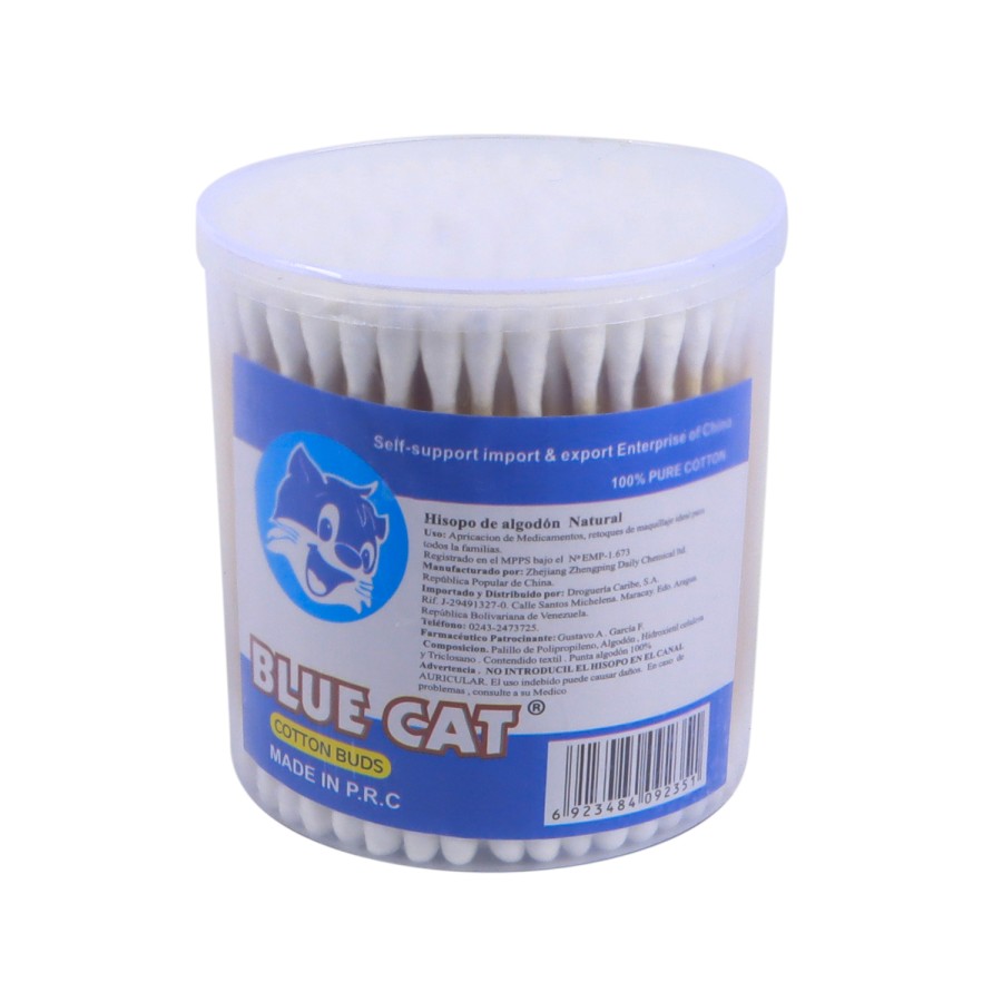 Generic 6 Box of 200 Double Ended Cotton Buds Round Pack - White