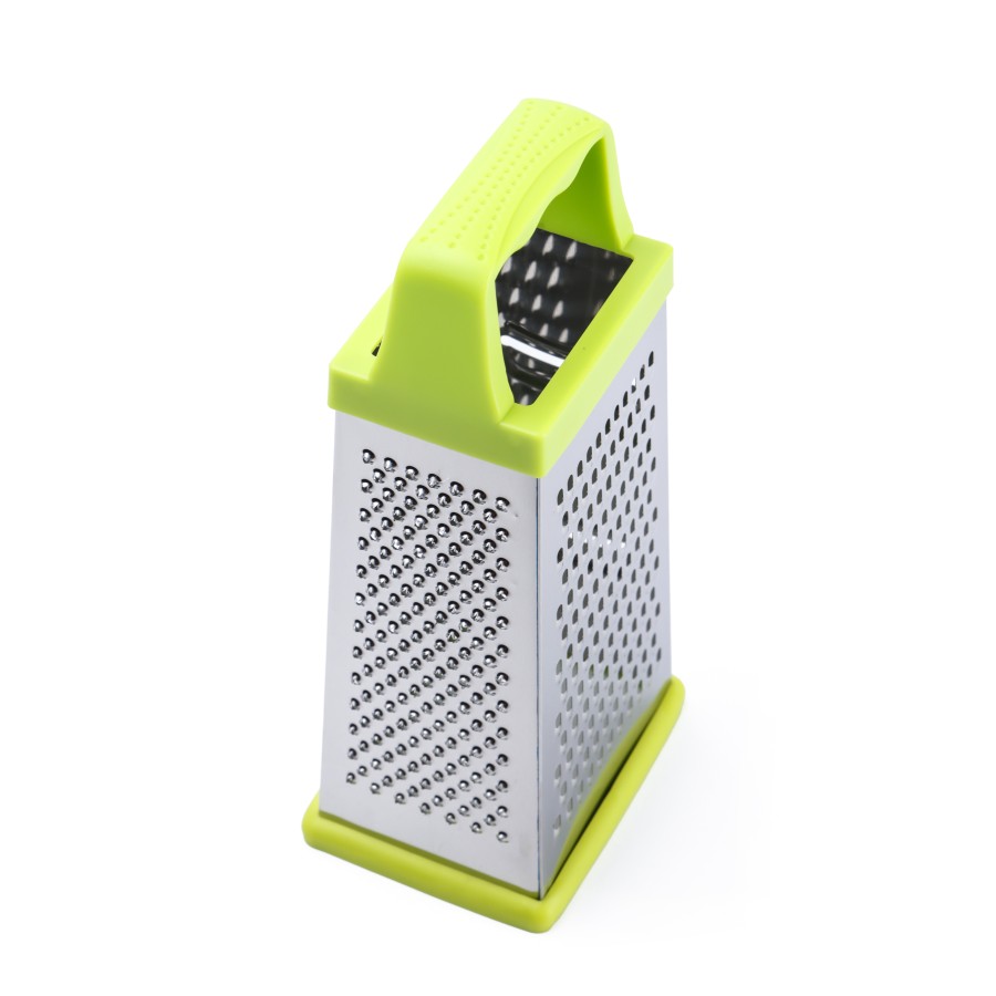 Generic Stainless Steel 4-way Grater 20cm - 2 Color Pack