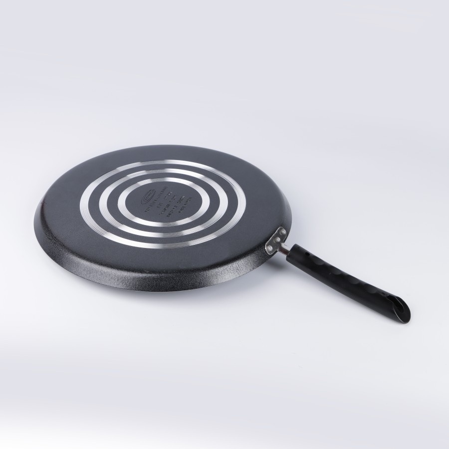 KITCHENMARK Non stick Dosa Tawa -29cm - Black