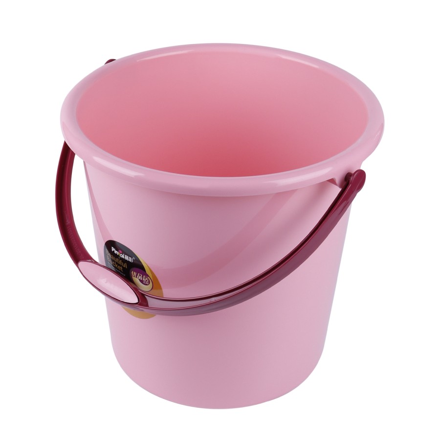 Generic Plastic Bucket with Handle 17L - 3 Color Pack