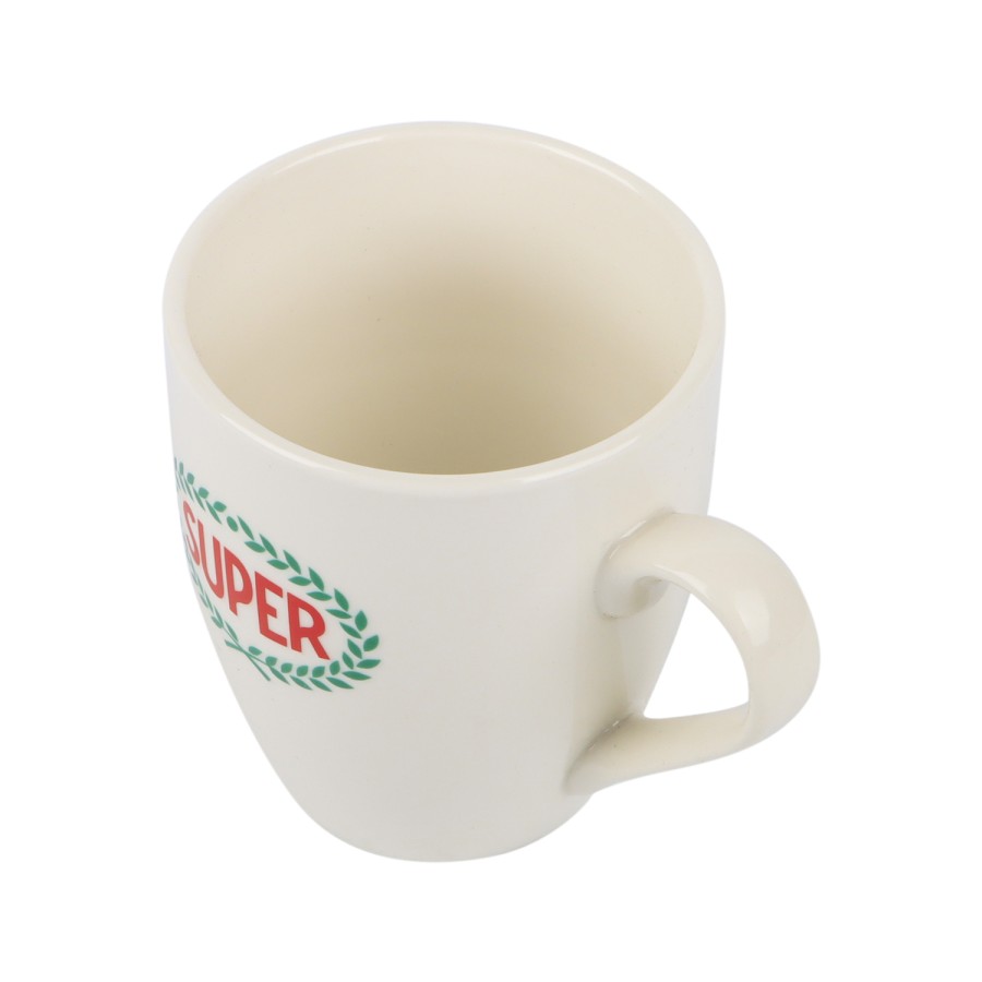 Generic Country Graphics White Ceramic Mug 350ml - 96pcs per Carton