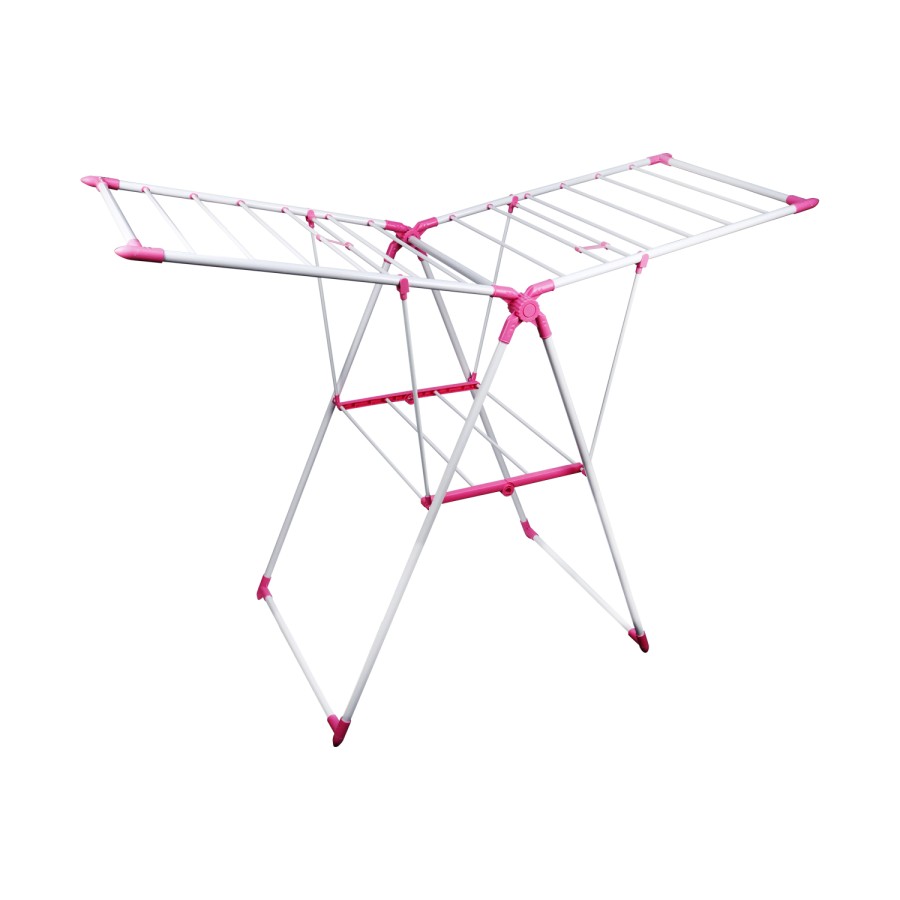 Generic Steel Cloth Dryer Stand 35m - Pink