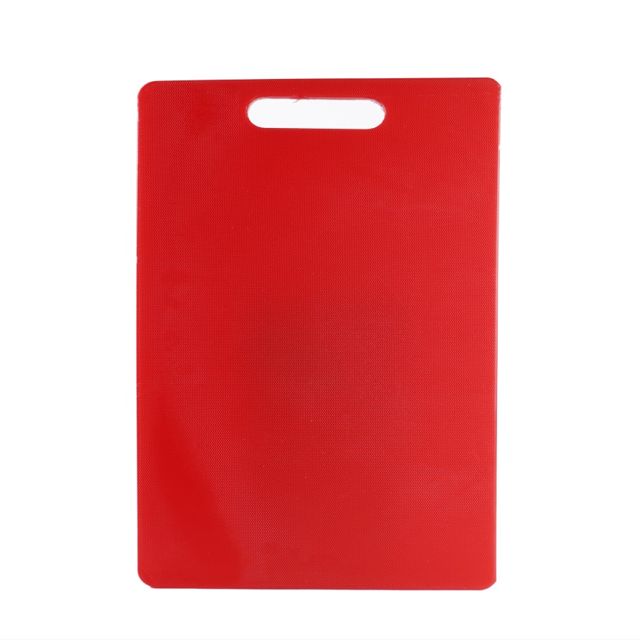 KITCHENMARK PE Plastic 10mm Chopping Cutting Board 37cm - 3 Color Pack