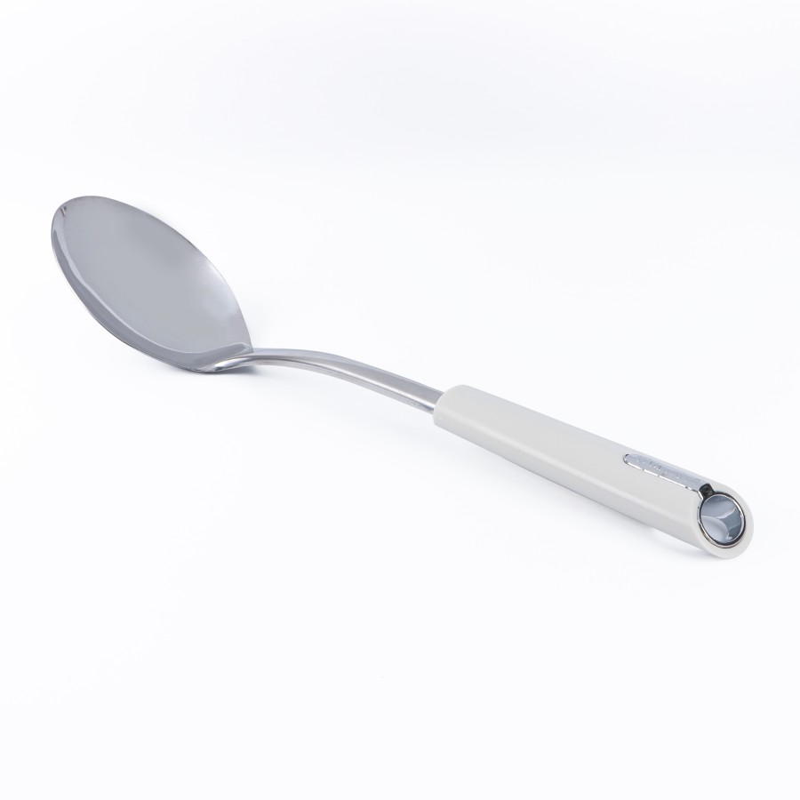 BECHOWARE Stainless Steel Basting Spoon 34cm - Ivory