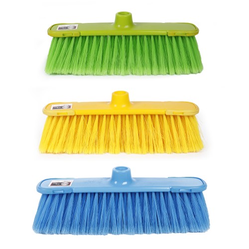 Oaxy Libra Deluxe Indoor Cleaning Broom 30cm - 3 Color Pack