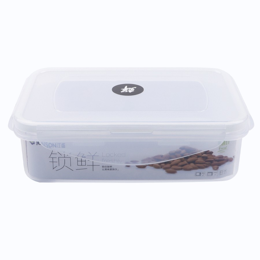 Generic Rectangular Airtight Plastic Food Container 800ml