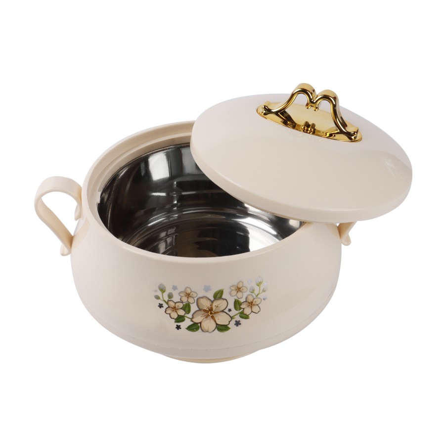 KITCHENMARK Shahi Stainless Steel Insulated Hotpot 1500ml - Beige 