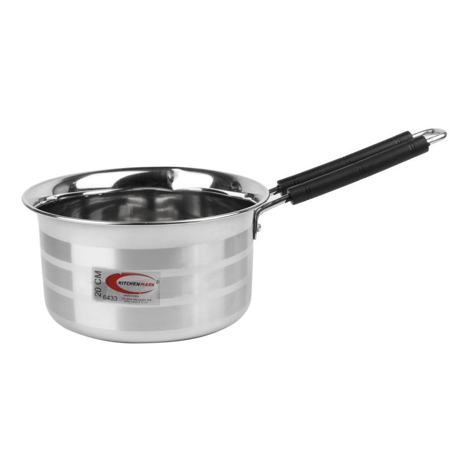 Stainless Steel Sauce pan Tea Pan with Heat Proof Handle and Milk