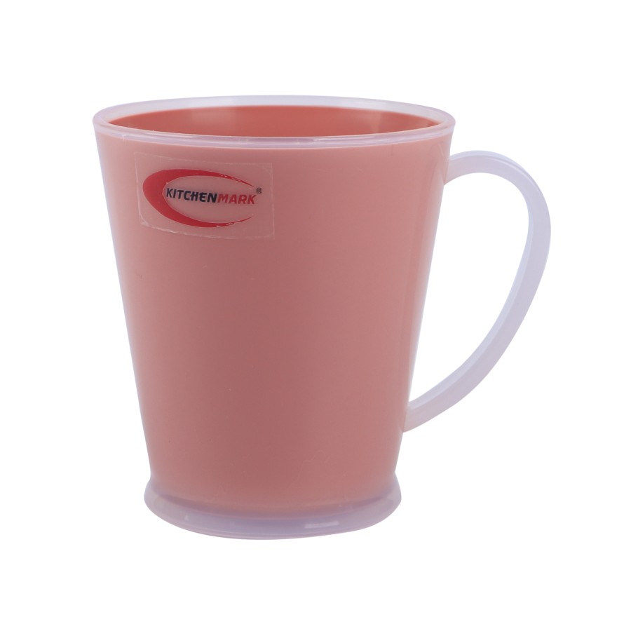 KITCHENMARK Plastic Mug 450ml - 3 Color Set