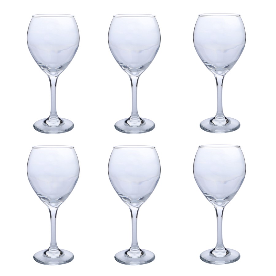 Generic 6pcs Wine Glasses 360ml Pack - 8 Boxes per Carton