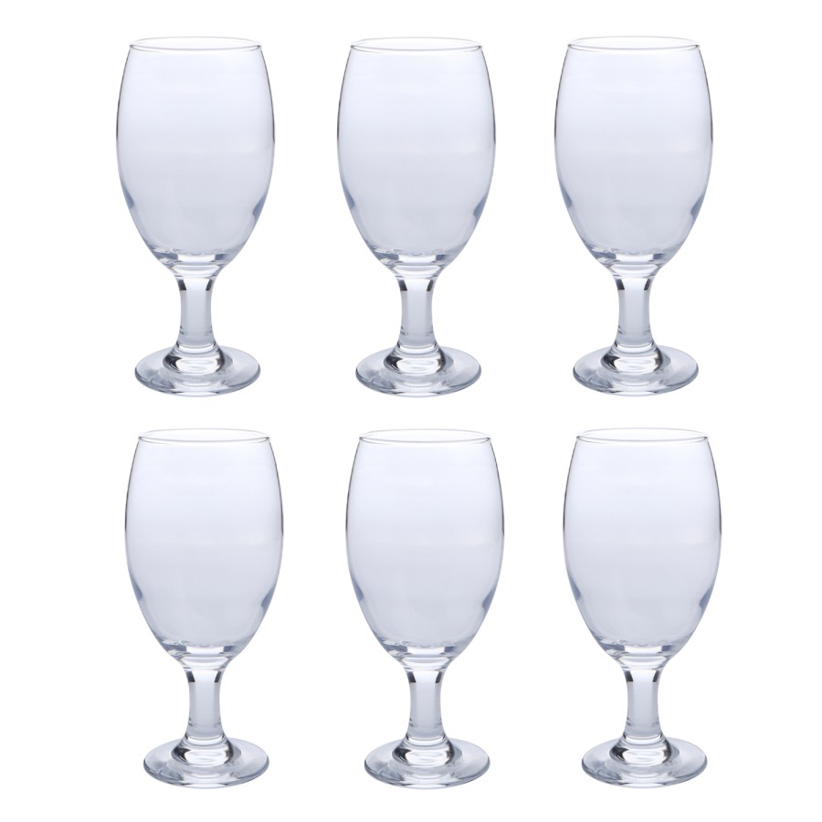 Generic 6pcs Wine Glasses 400ml Pack - 8 Boxes per Carton