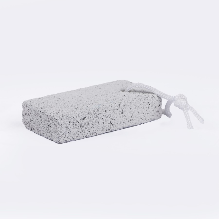 KITCHENMARK Natural Pumice Stone for Feet - Grey