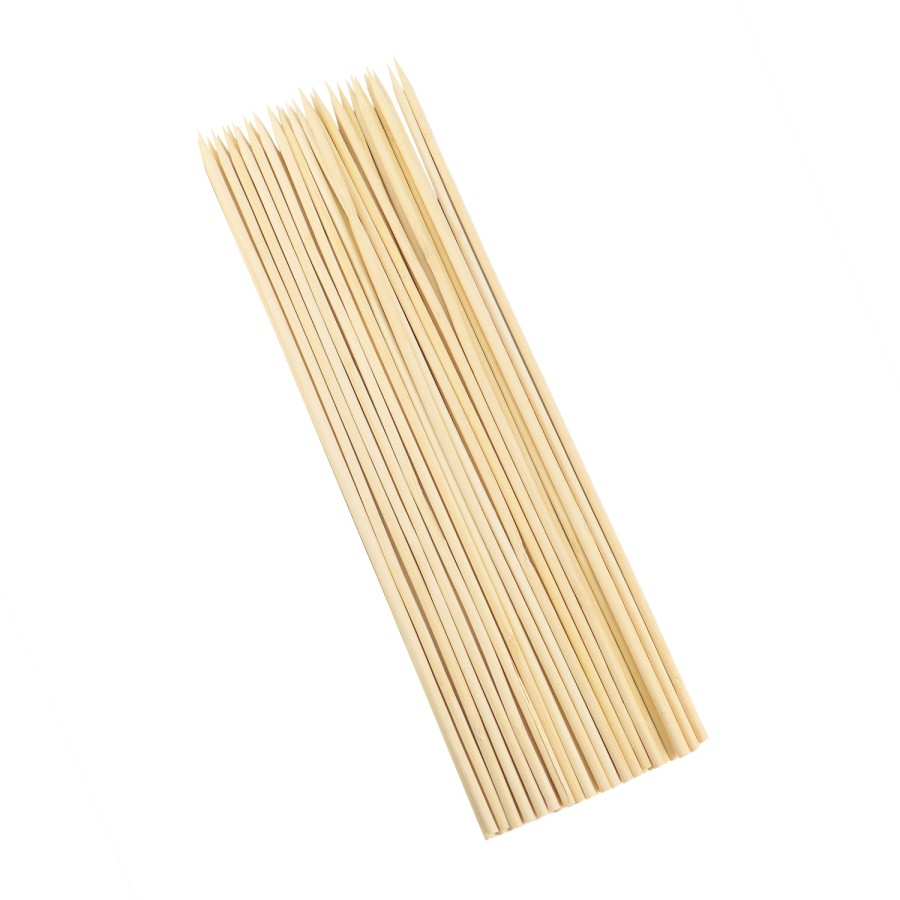 Generic 100pc 5mm Bamboo Stick BBQ Skewer 35cm