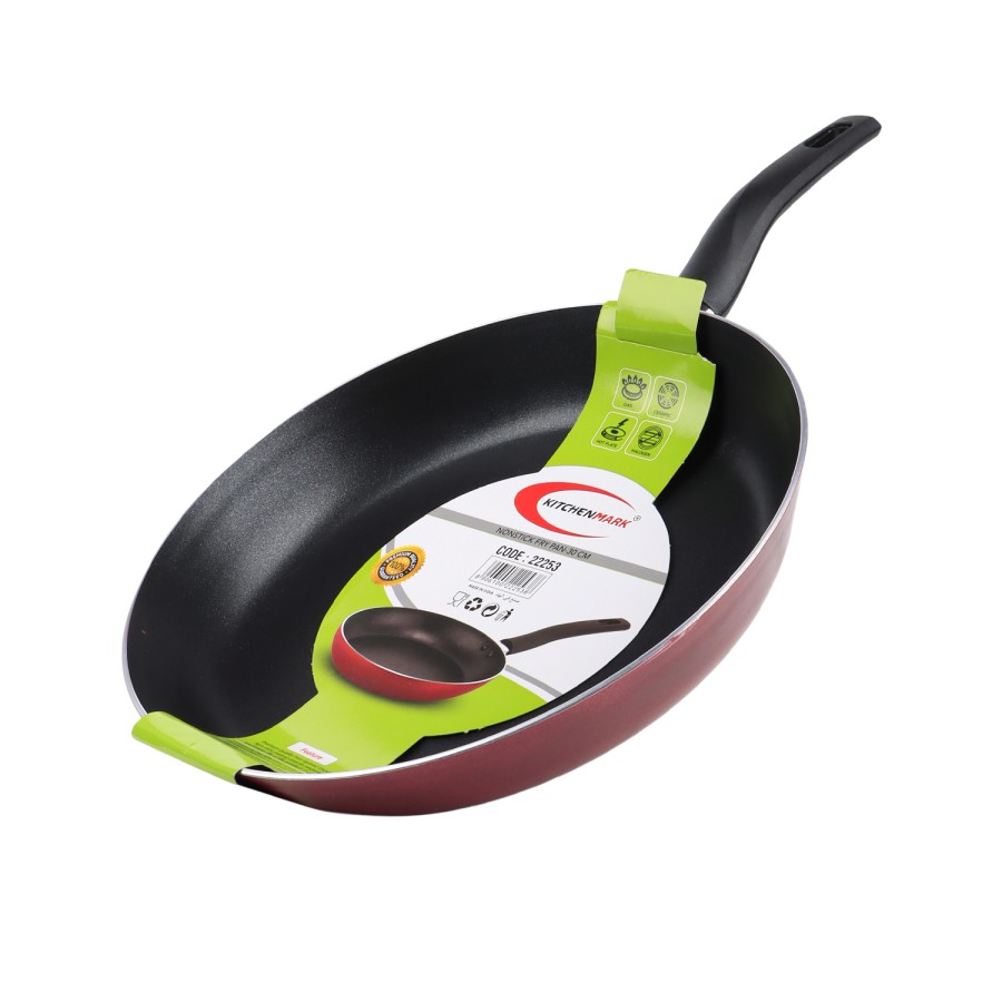 KITCHENMARK Nonstick Frypan 30cm - Red