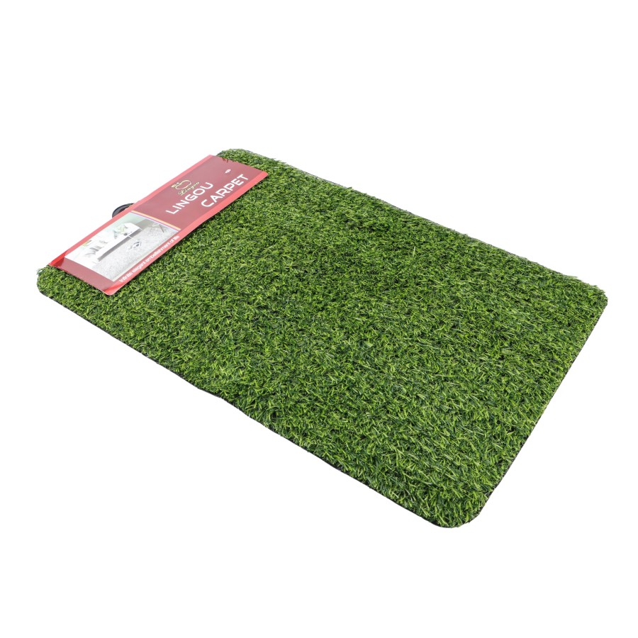 Generic Artificial Grass Door Mat Rugs 40x60cm - Green