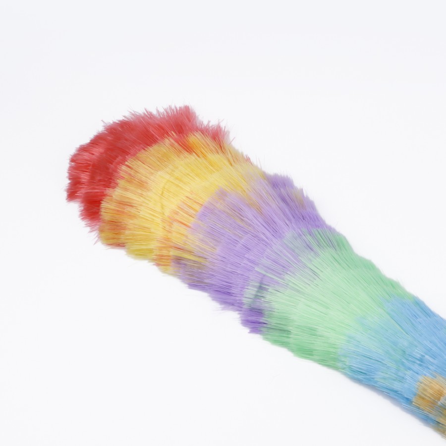 Generic Static Rainbow Color Duster 77cm