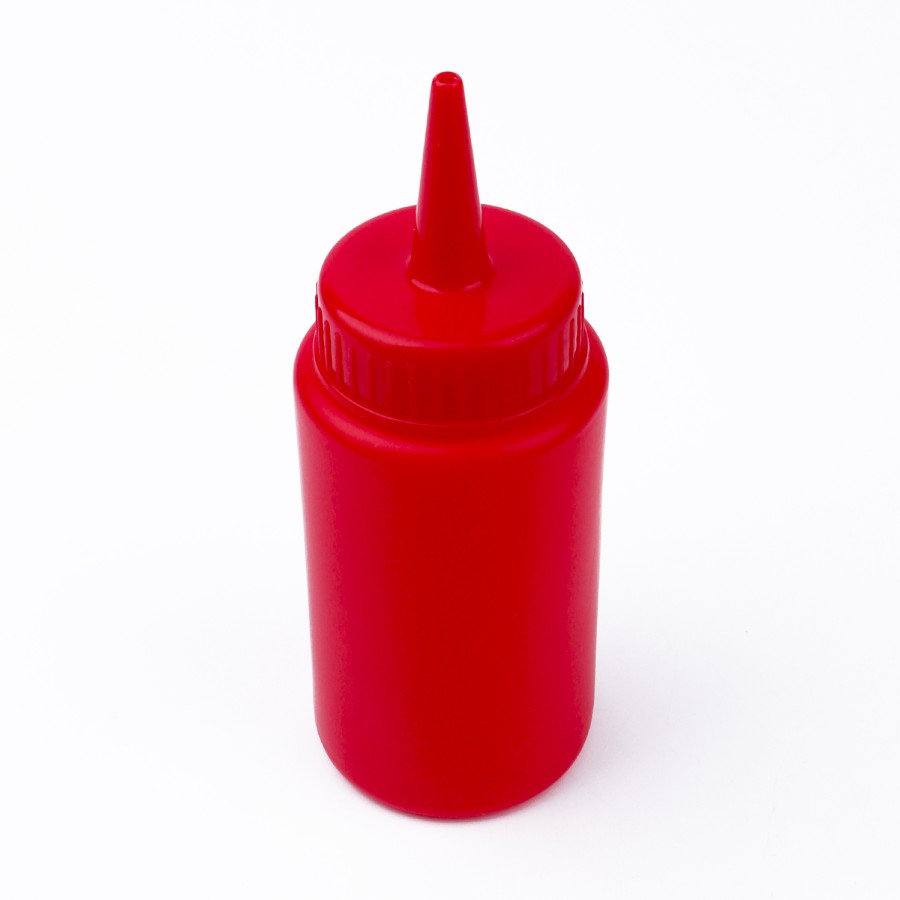 Generic 3pc Plastic Ketchup Bottle 250ml - 3 Color Pack