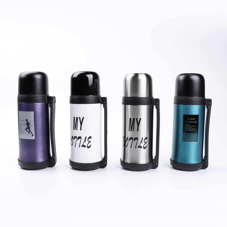 Generic Vacuum Stainless Steel Bottle 600 mL - 4 Color Pack