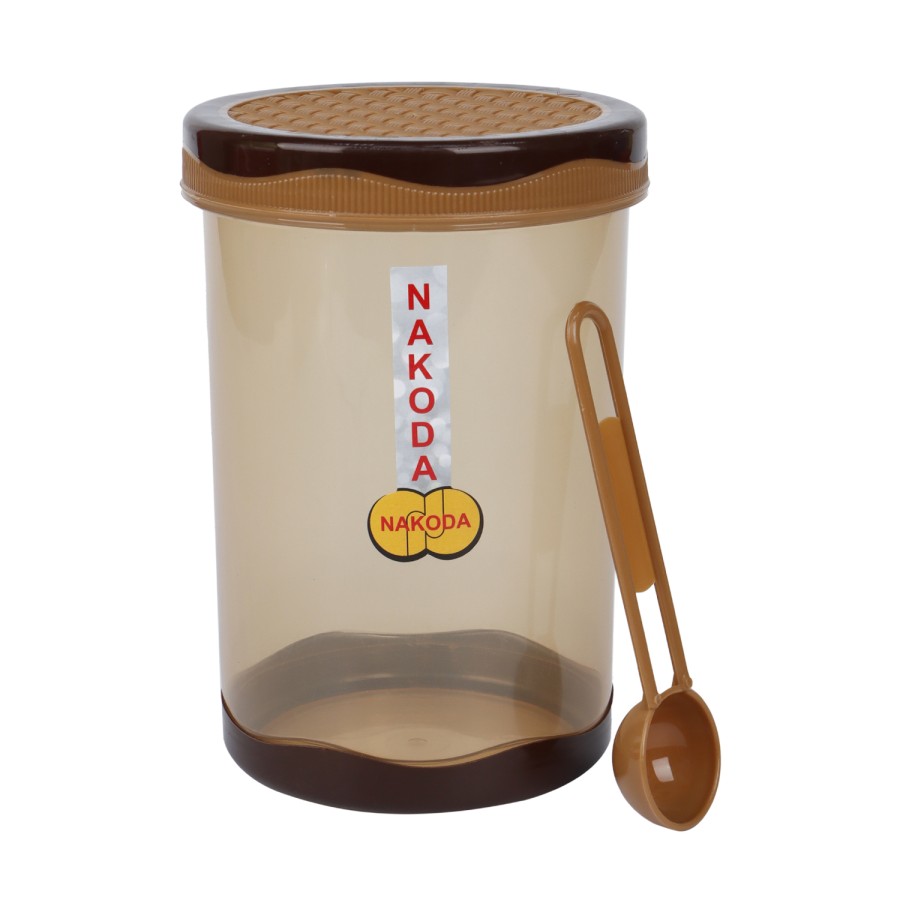 Nakoda 3pcs Pluto Container 1200ml - Brown 