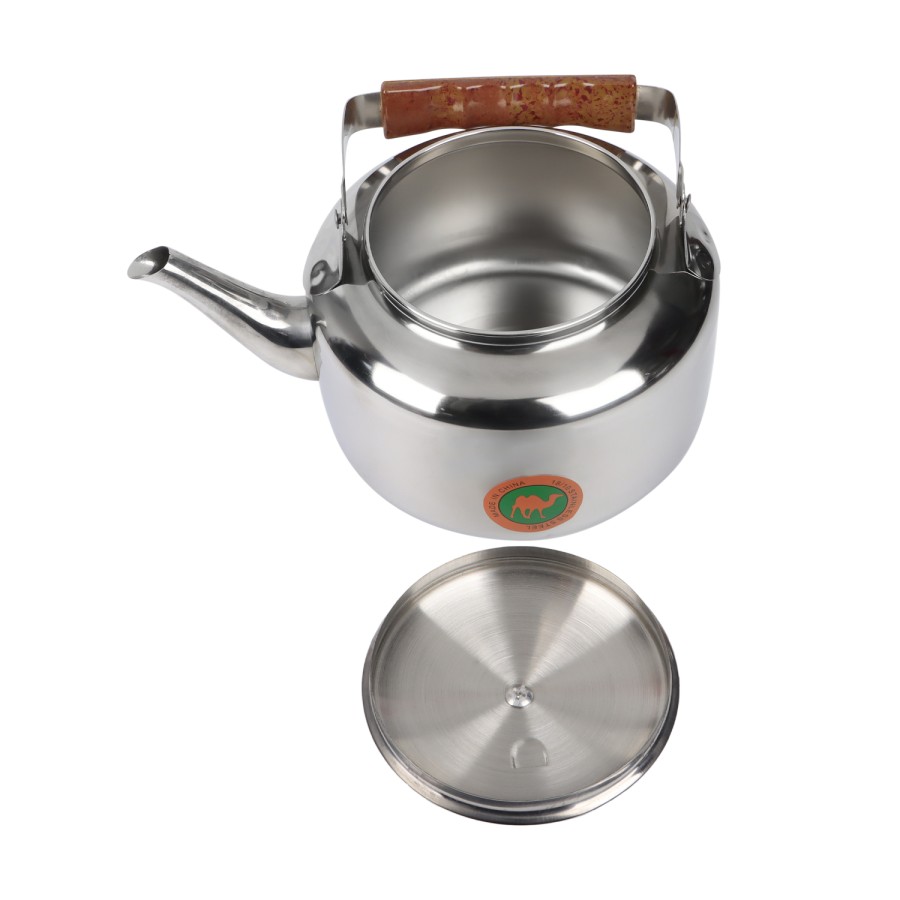 Generic Stainless Steel Tea Kettle 4L - Silver