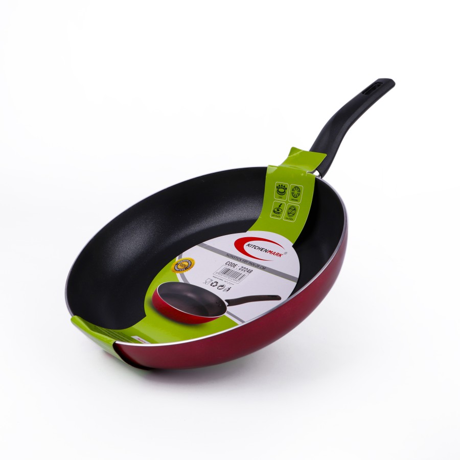 KITCHENMARK Nonstick Frypan 28cm - Red