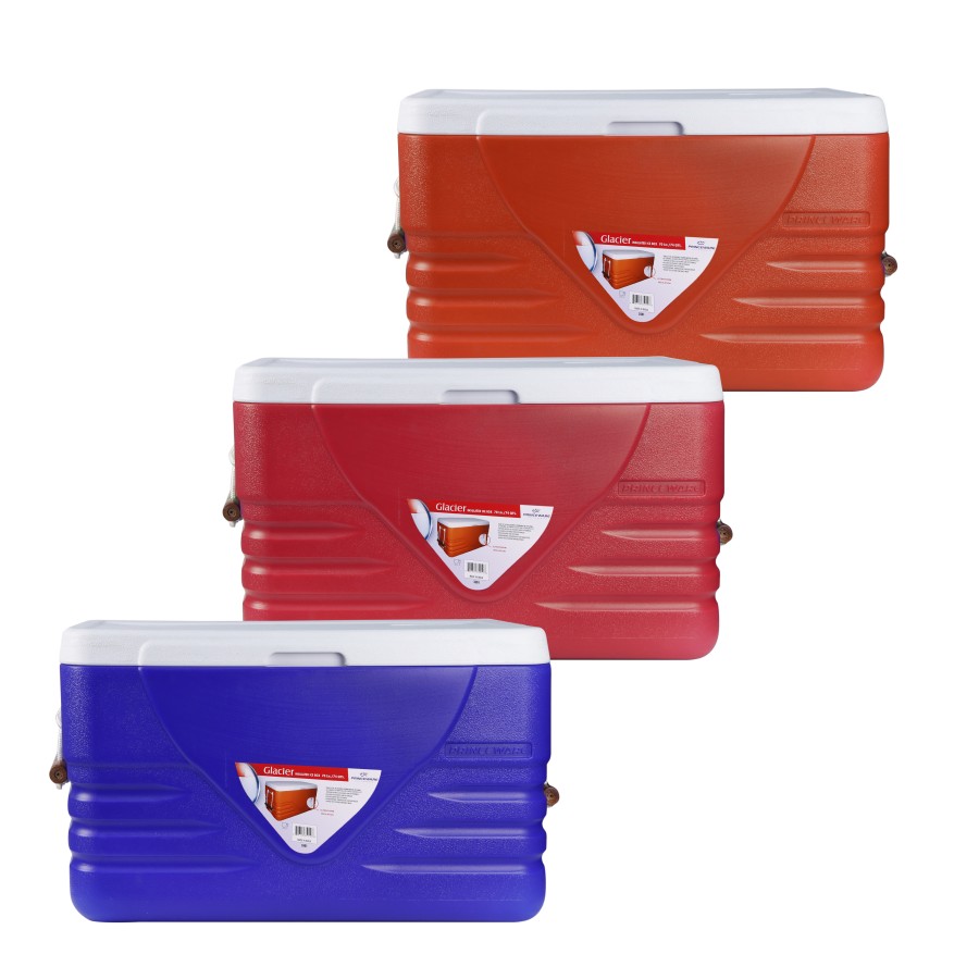 PRINCEWARE Glacier Insulated Ice Box 70ltr - 3 Color Pack