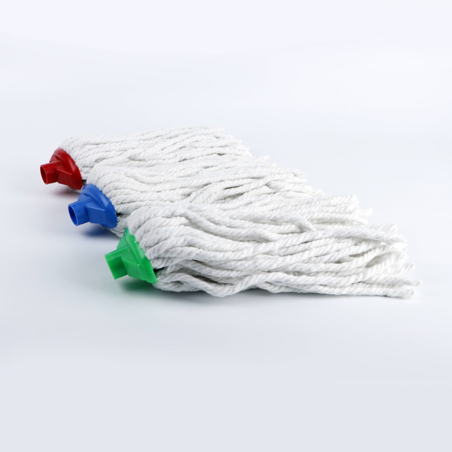 Generic Cotton Fibre Mop 200g - 3 Color Pack