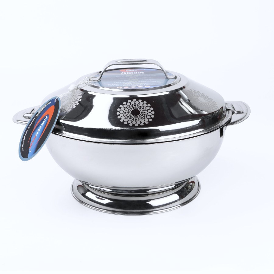 KITCHENMARK Almaas Stainless Steel Insulated Hot Pot - 2500ml