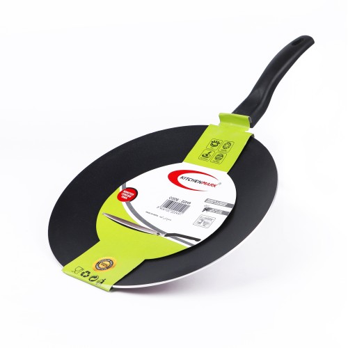 KITCHENMARK Nonstick Concave Tawa 27.5cm - Red