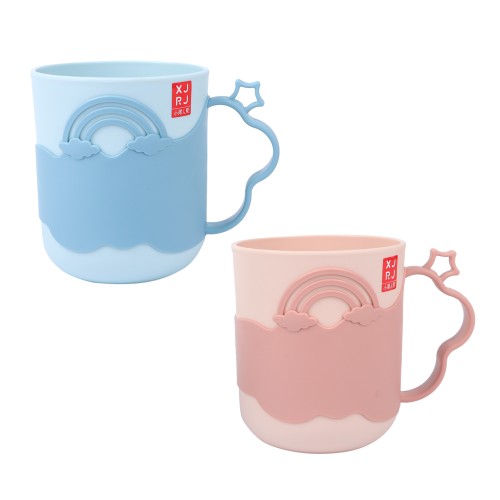 Generic Plastic Mug 460ml - 2 Color Pack