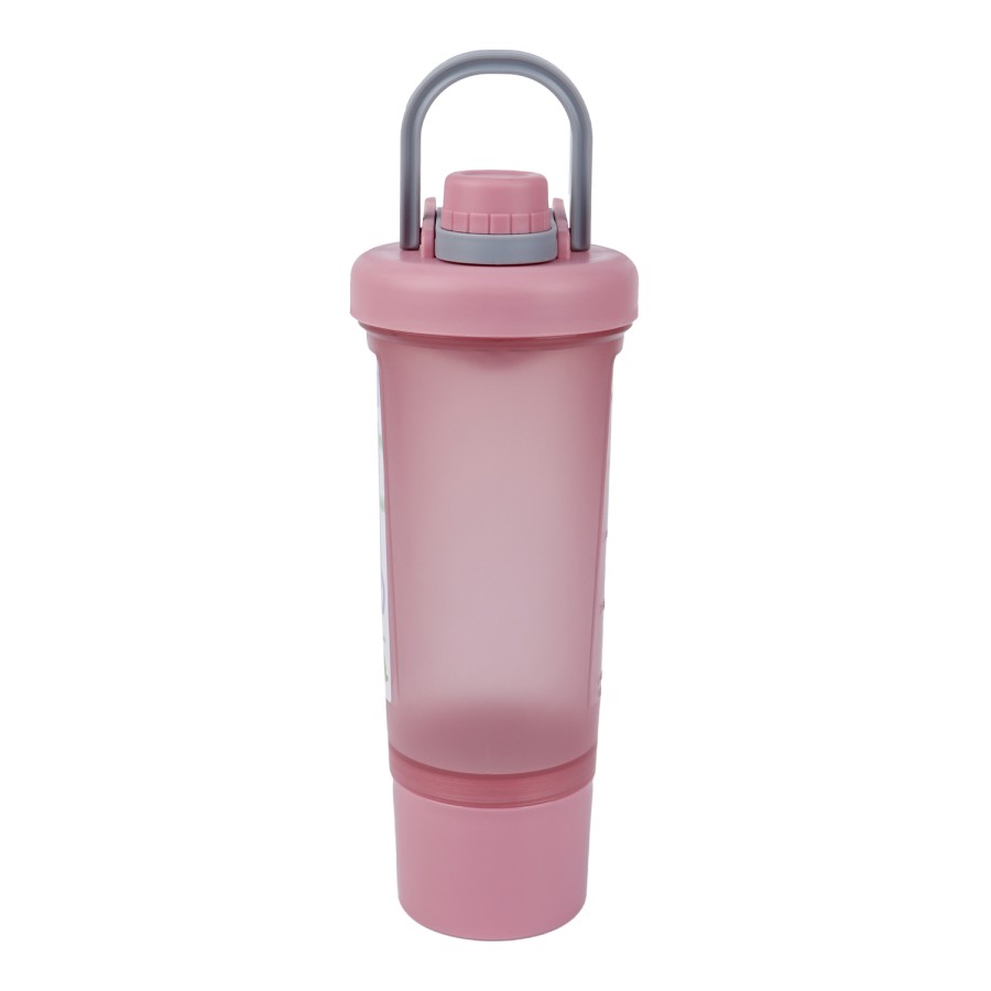 Generic Plastic Water Bottle 600ml - Pink