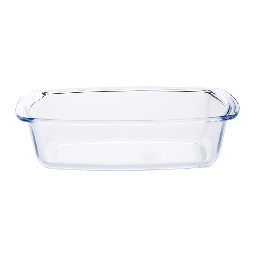 BECHOWARE 1.8L Glass Rectangle Baking Tray 