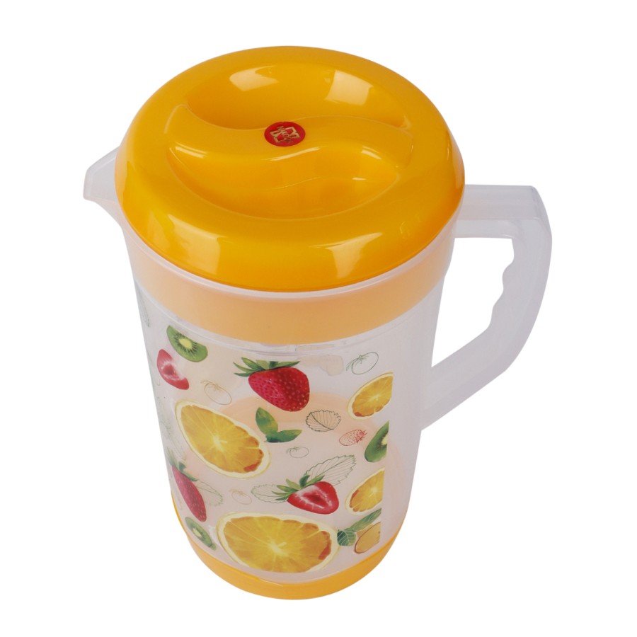 NAKODA Plastic Water Jug 2500ml - Yellow