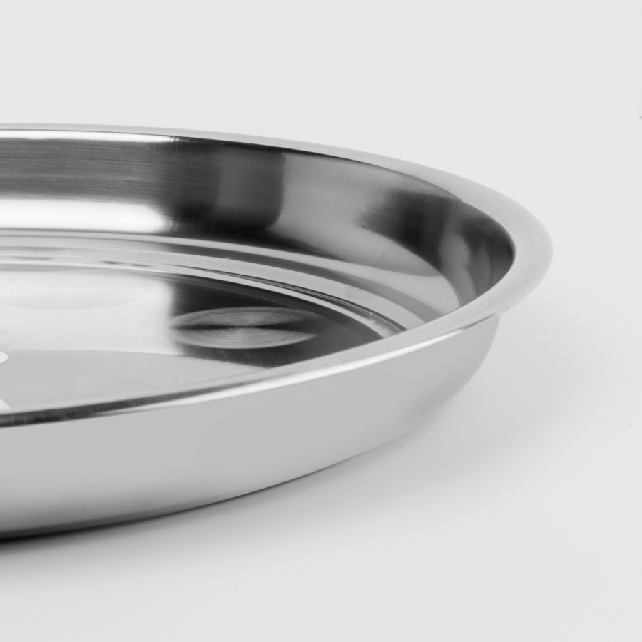 KITCHENMARK Steel Round Tray - 30cm