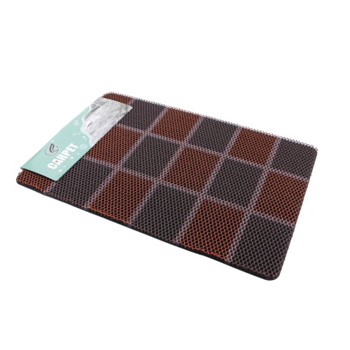 Generic Indoor Outdoor PVC Doormat 40x60cm - 3 Color Pack