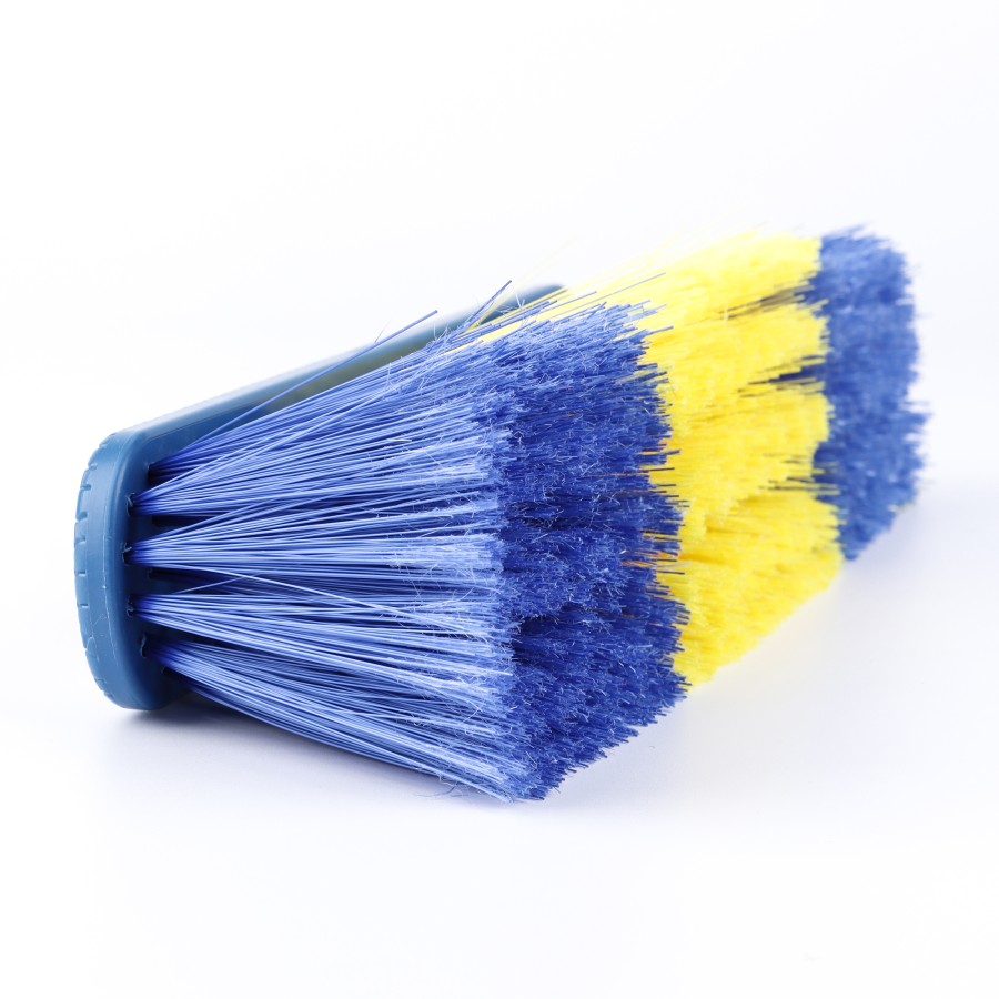 Oaxy Indoor Floor Cleaning Broom - 3 Color Pack