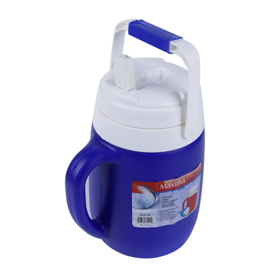 PRINCEWARE Maxima Plastic Insulated Water Jug 2.5L - 3 Color Pack