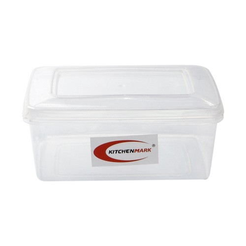 KITCHENMARK Plastic Clear Container - 625ml