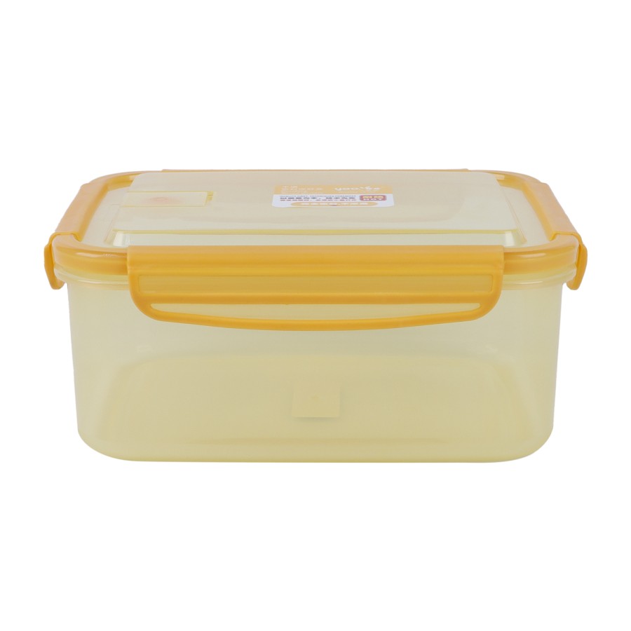 Generic Plastic Square 3pc Microwavable Airtight Food Storage Container Set 500ml,1150ml,2150ml