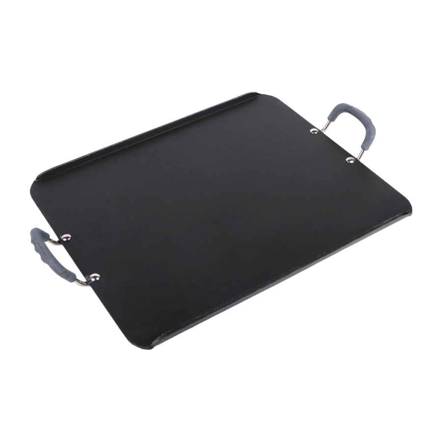 KITCHENMARK Multipurpose Nonstick Rectangular Tawa 30x36cm - Black