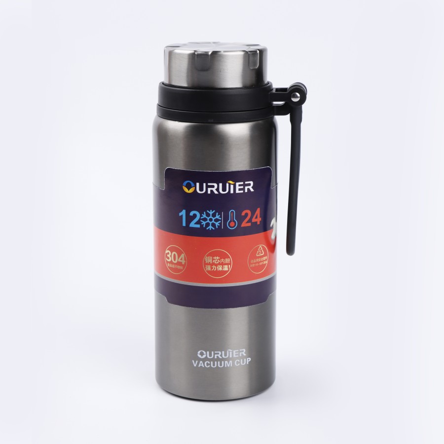 Generic Vacuum Thermos Stainless Steel Bottle 750 mL - 3 Color Pack