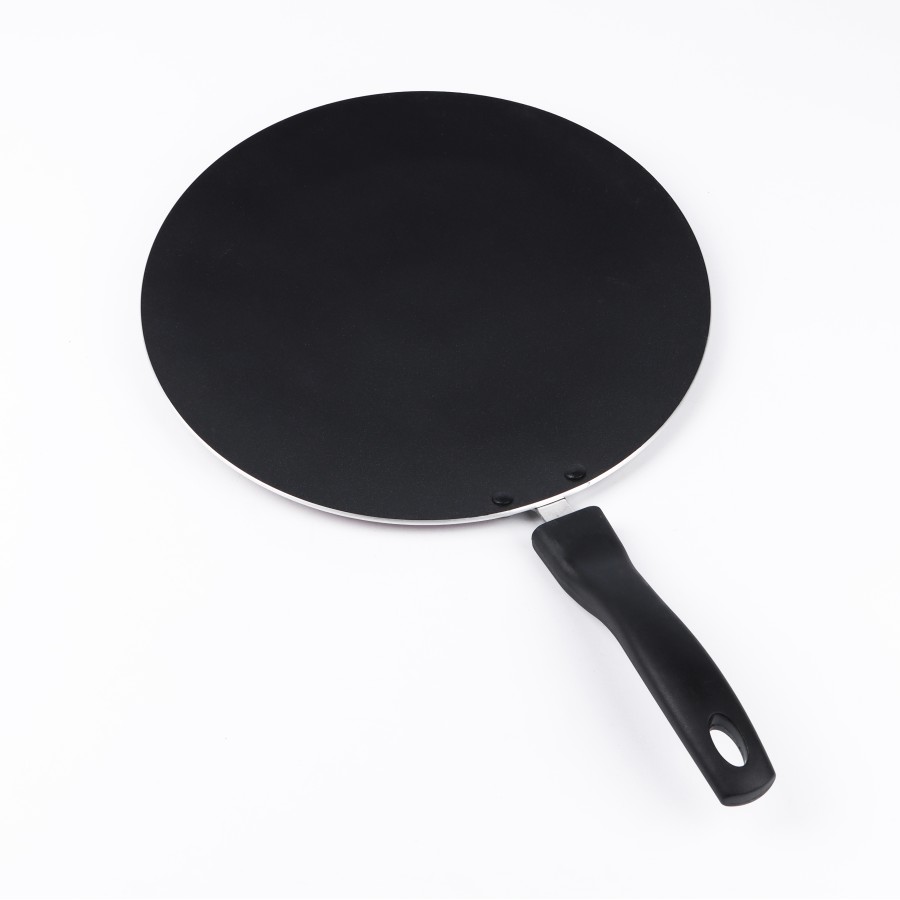 KITCHENMARK Nonstick Concave Tawa 30cm - Red