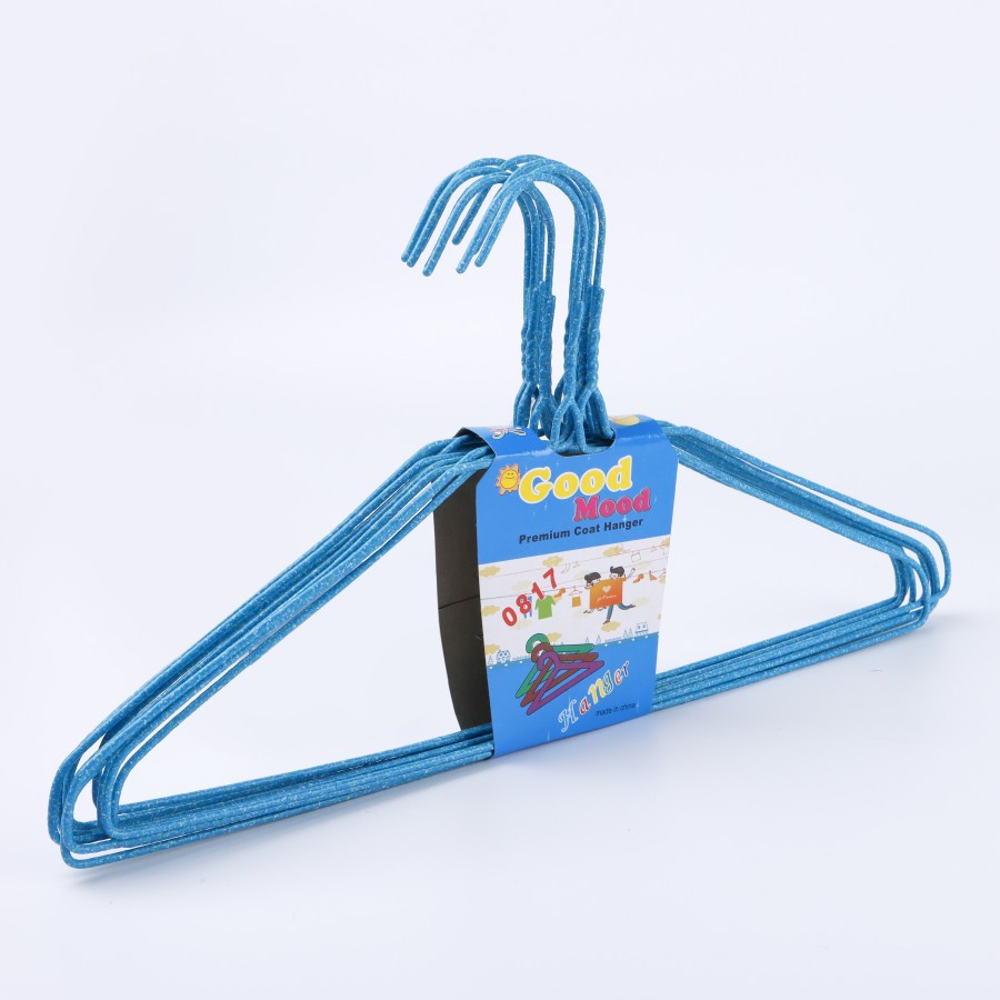 Generic Cloth Hanger - Set of 10 - Multicolor