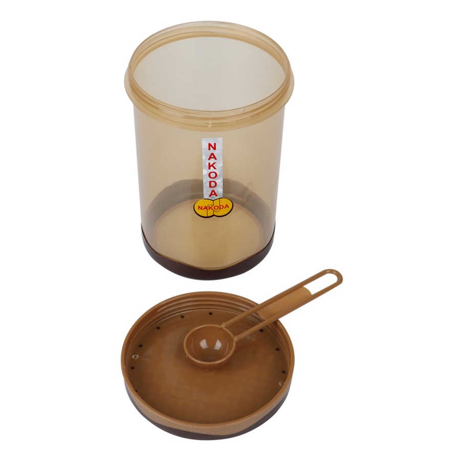 Nakoda 3pcs Pluto Container 1200ml - Brown 