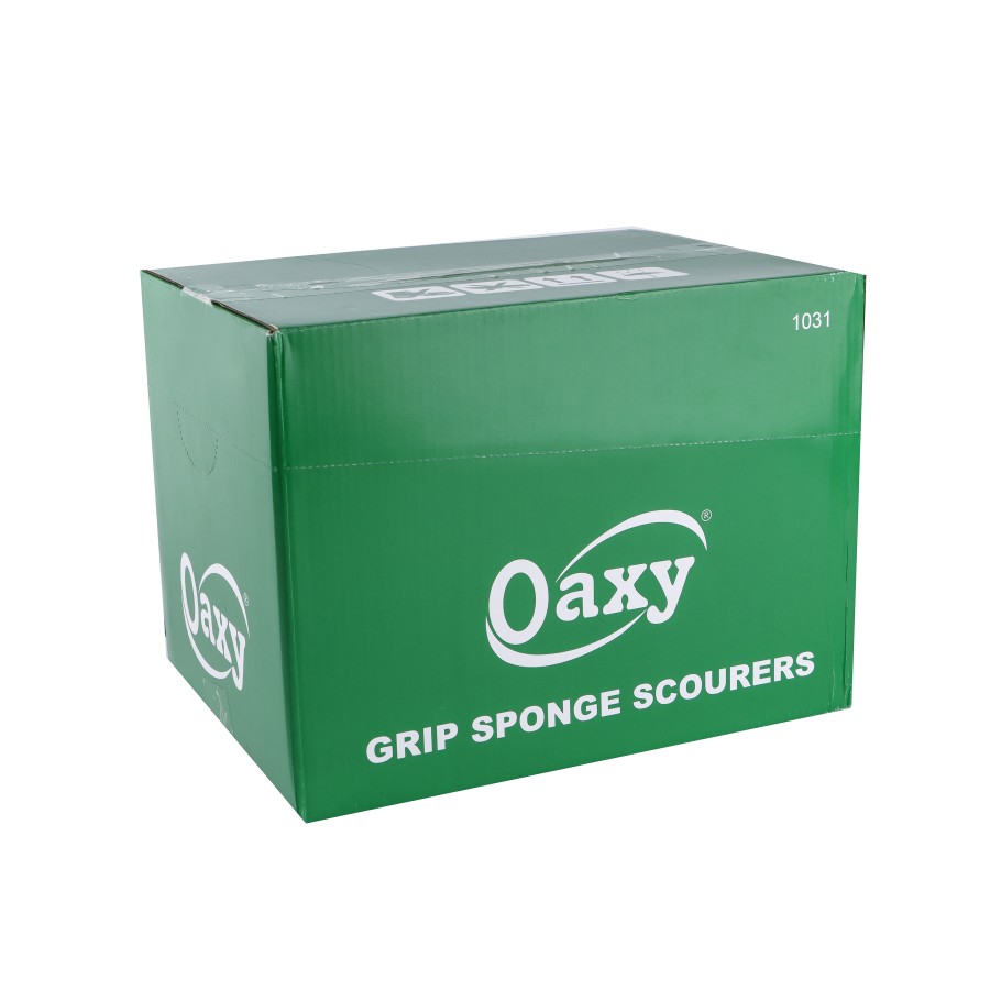 Oaxy 3pc Combo Grip Sponge Scourers Pack of 12